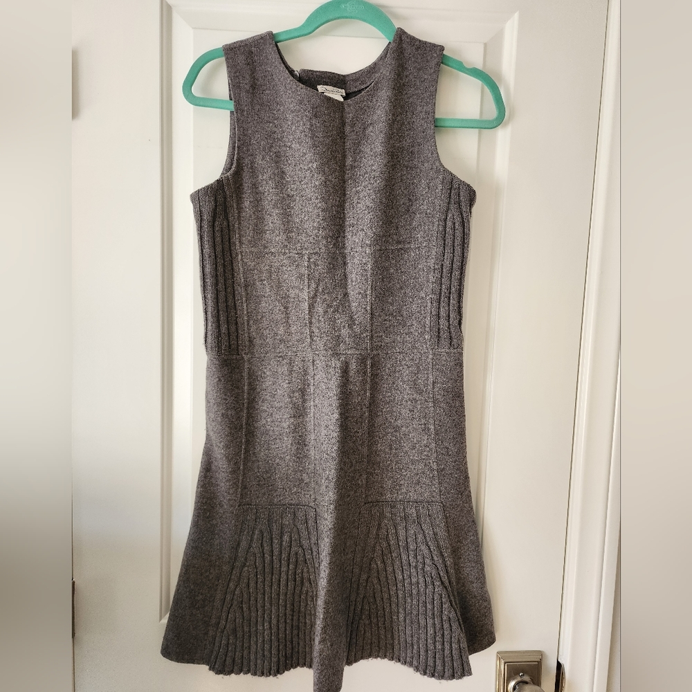 OSCAR DE LA RENTA Cashmere & Wool Sleeves dress